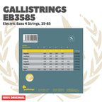GALLISTRINGS EB3585 Electric Bass 4-Strings 35-85 - Senar Bass Listrik Elektrik Galli Strings Original Asli