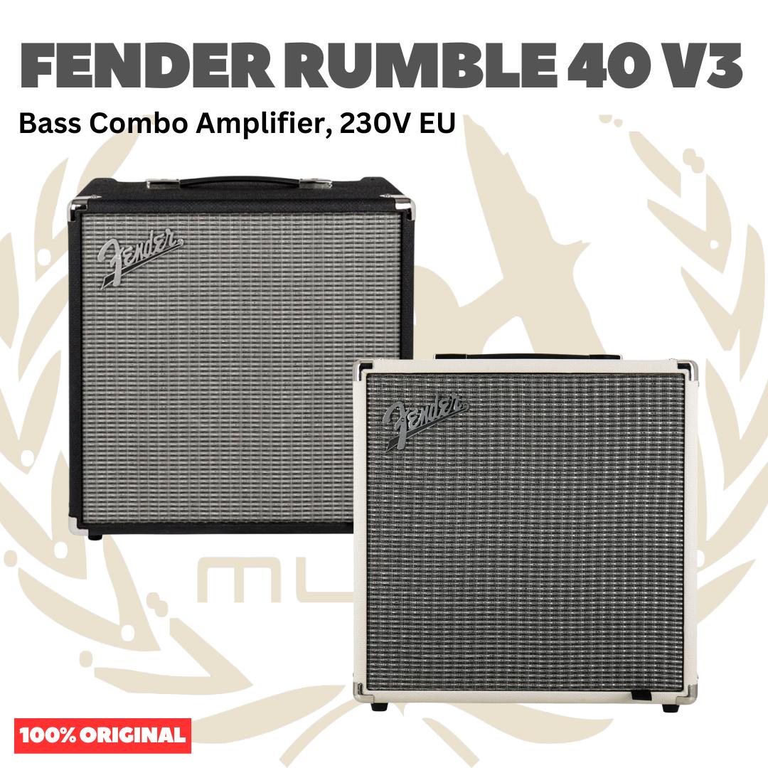 Fender Rumble 40 V3 Bass Amplifier | Ampli Bass 40 Watt Original