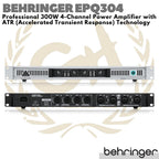 BEHRINGER EUROPOWER EPQ304 300W 4 Channel Power Amplifier with ATR