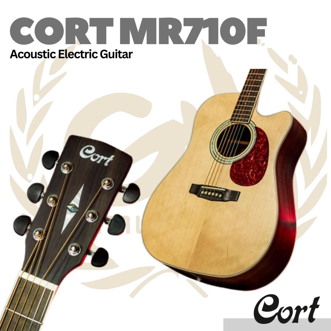 Cort MR710F Acoustic Electric Guitar - Gitar Akustik Elektrik MR-710F