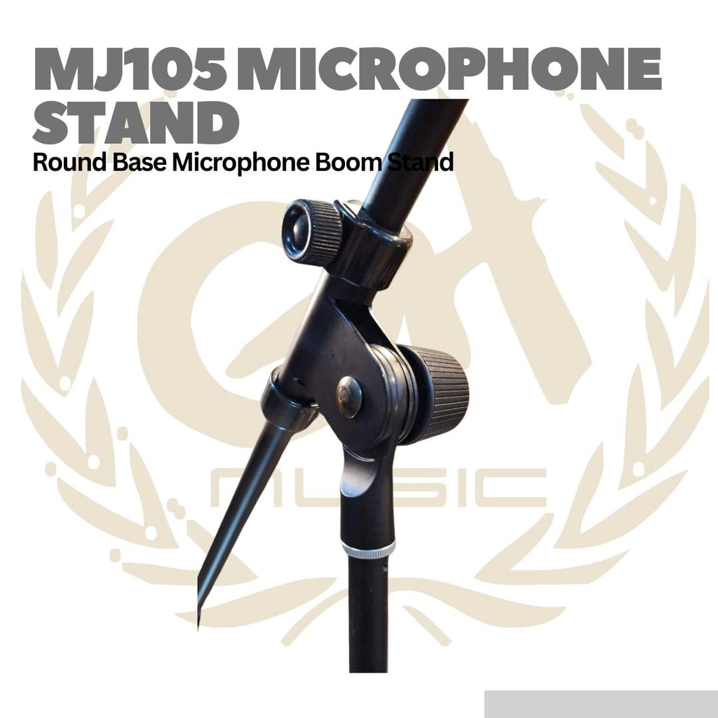 MJ105 Round Base Microphone Boom Stand