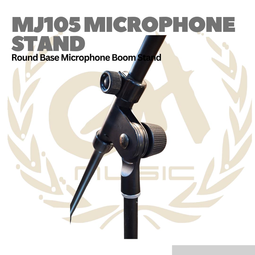 MJ105 Round Base Microphone Boom Stand
