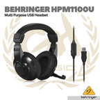 Behringer HPM1100U Multi-purpose USB Headset - Headphone Mic