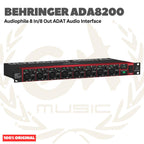 BEHRINGER ADA8200 ADA 8200 Audio Interface with Midas Mic Preamps