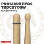 PROMARK BYOS TXDCBYOSW Lacquered Hickory Stick Drum - Stik Drum Original Asli