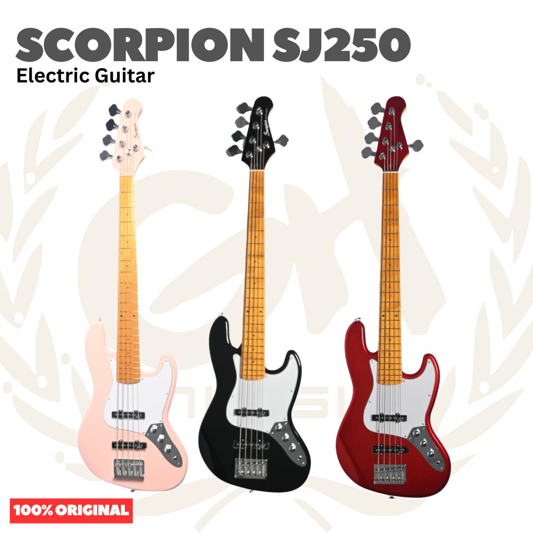 Scorpion SJ250 Electric Bass - Bass Listrik Electric SJ-250