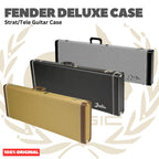 Fender Deluxe Strat/Tele Guitar Case - Hardcase Gitar Listrik Elektrik