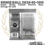 ERNIE BALL 3834 Super Slinky Coated Electric Bass Strings 45-100