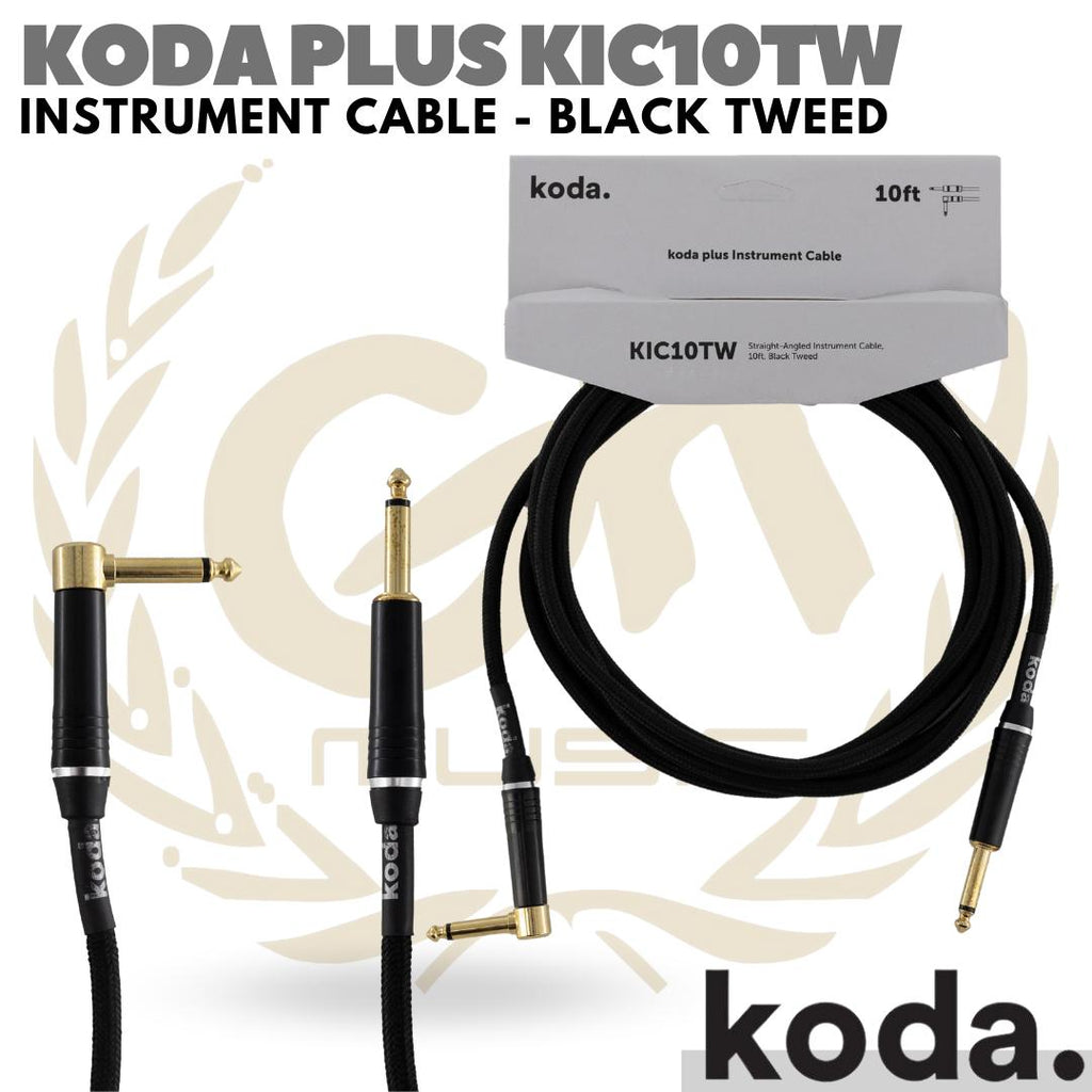 KODA PLUS STRAIGHT - ANGLED | Instrument Cable - Kabel Jack Instrumen