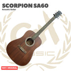 Scorpion SA60 Series Acoustic Guitar - Gitar Akustik SA 60 Original Asli