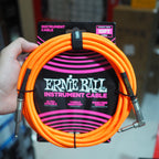 ERNIE BALL BRAIDED Straight Angle Instrument Cable | Kabel Jack Gitar