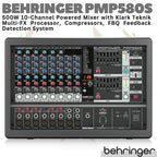 BEHRINGER EUROPOWER PMP580S 500W 10-Channel Powered Audio Mixer Aktif