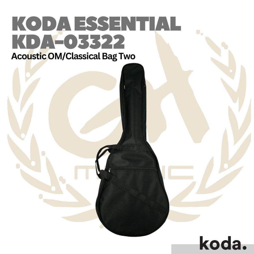 Koda Essential KDA-03322 Acoustic OM / Classical Bag TWO - Tas Gitar Klasik