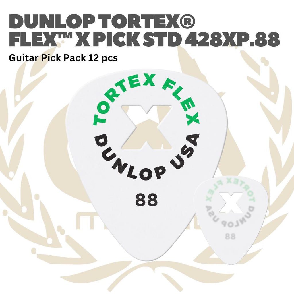 Dunlop Tortex Flex X Pick Standard Guitar Pick Pack 12 pcs - Pick Gitar