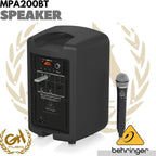 Behringer MPA200 BT Speaker with Wireless Microphone Meeting Karaoke