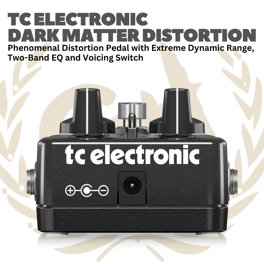 TC Electronic Dark Matter Distortion - Efek Gitar Bass Pedal