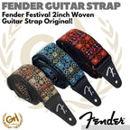 FENDER GITAR STRAP | Fender Festival 2inch Woven Guitar Strap