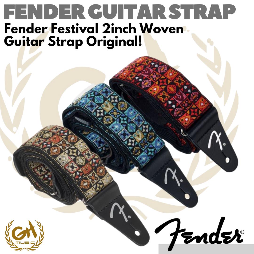 FENDER GITAR STRAP | Fender Festival 2inch Woven Guitar Strap
