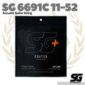 SG String 6691C Acoustic Guitar String 11-52 - Senar Gitar Akustik