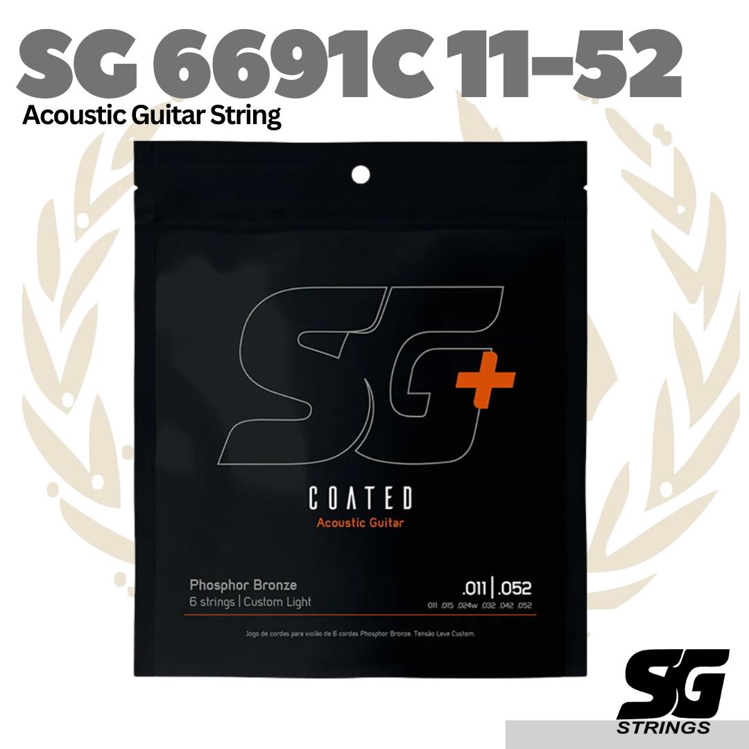 SG String 6691C Acoustic Guitar String 11-52 - Senar Gitar Akustik