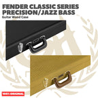 Fender Classic Series Precision/Jazz Bass Guitar Wood Case - Hardcase Koper Gitar Listrik Elektrik Hard case Original Asli