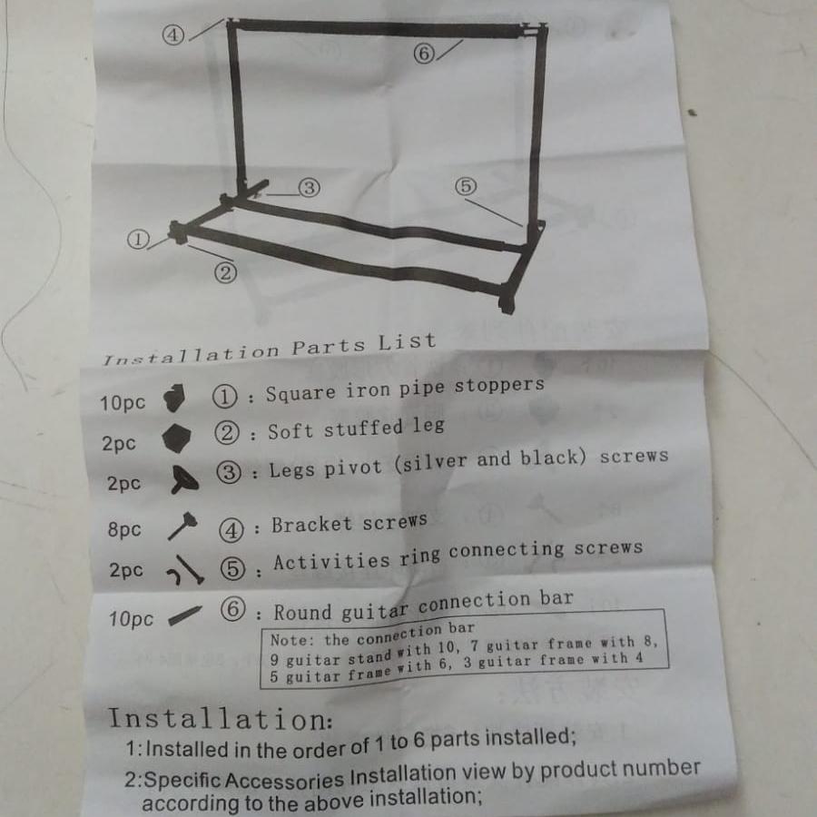 Koda Multi 3 Electric Bass Guitar Gitar Rack Stand TWO isi 3 elektrik