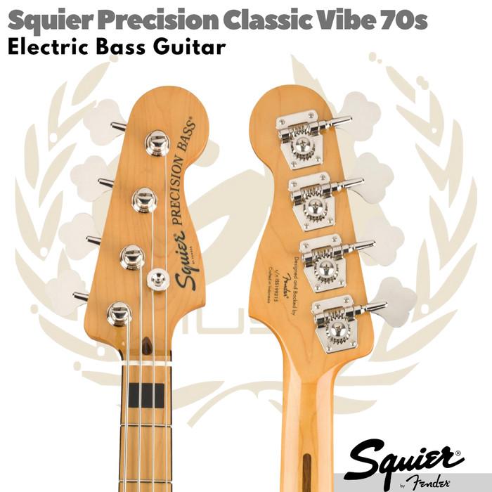 SQUIER PRECISION Classic Vibe 70s Electric Bass Guitar | Elektrik Listrik