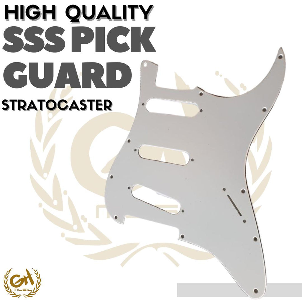 HIGH QUALITY GUITAR STRATOCASTER SSS PICK GUARD