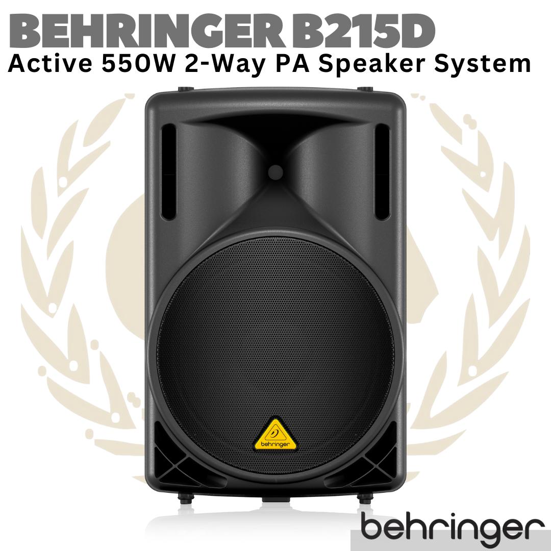 BEHRINGER EUROLIVE B215D Active 15" 550W 2-Way PA Speaker | Spiker