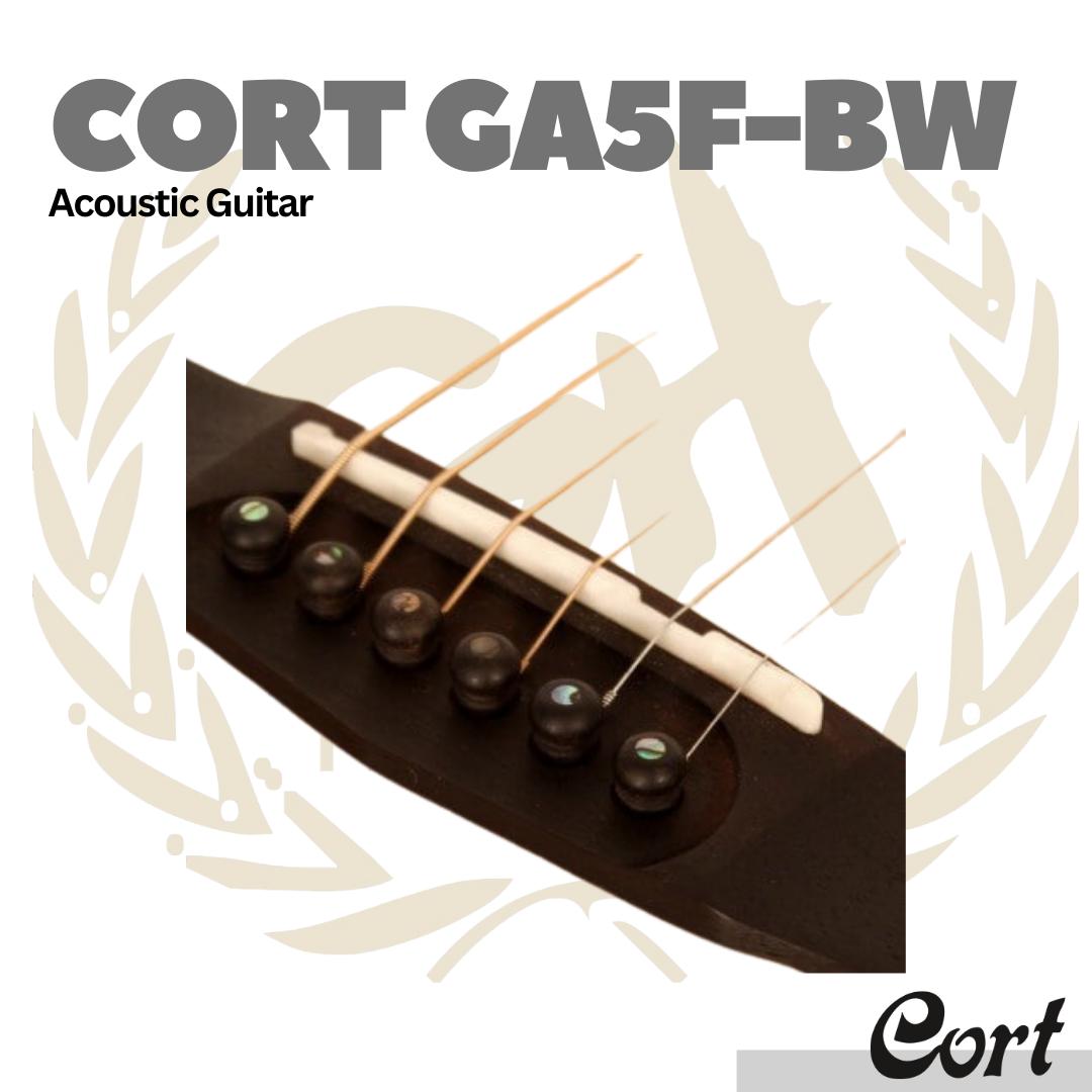 Cort Grand Regal GA5F-BW Acoustic Guitar - Gitar Akustik