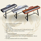 FORT BATAVIA LE Digital Piano | 88 Keys Progresif Counter Weight Murah