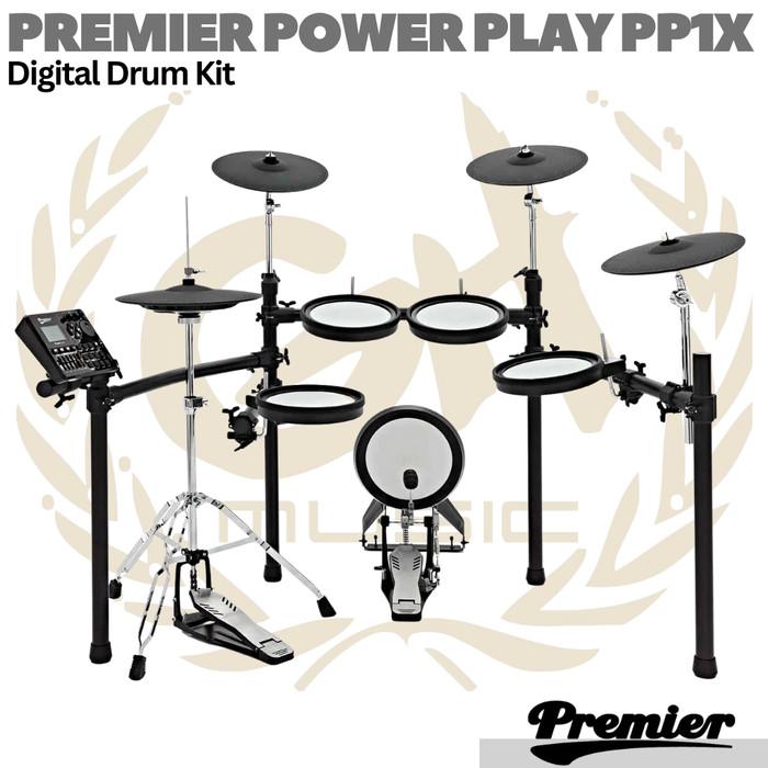 PREMIER POWERPLAY-X PP1X Digital Electric Drum Kit | Elektrik