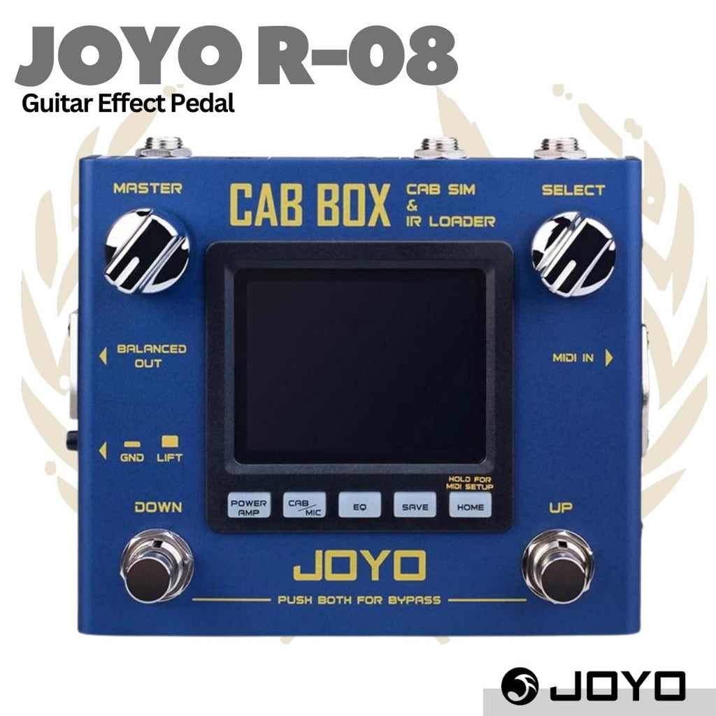 JOYO R-08 CAB BOX Multi Effect IR Loading - Efek Gitar