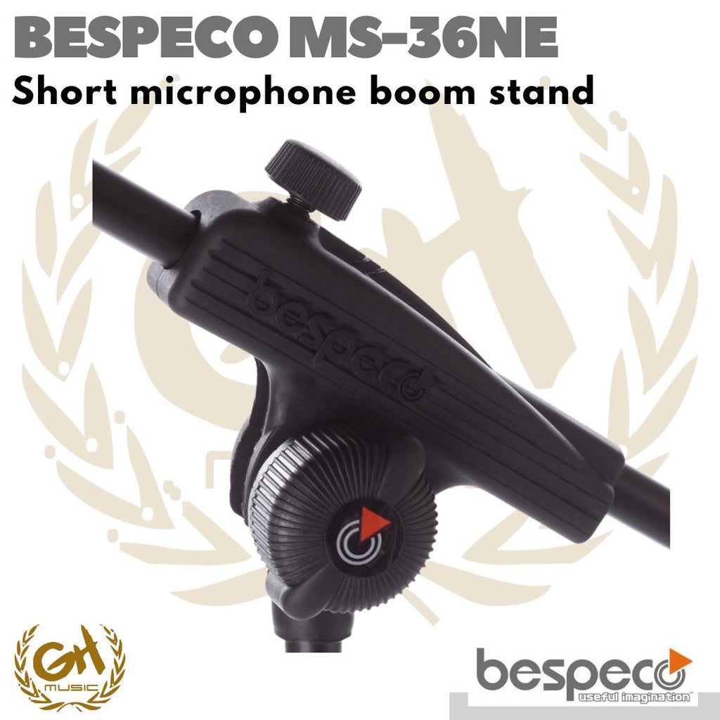 Bespeco MS36NE Short Microphone Boom Stand - Stand Mic Pendek
