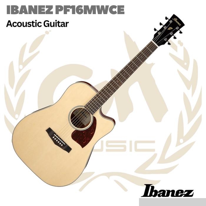 Ibanez PF16WCE Acoustic Guitar - Gitar Akustik Elektrik