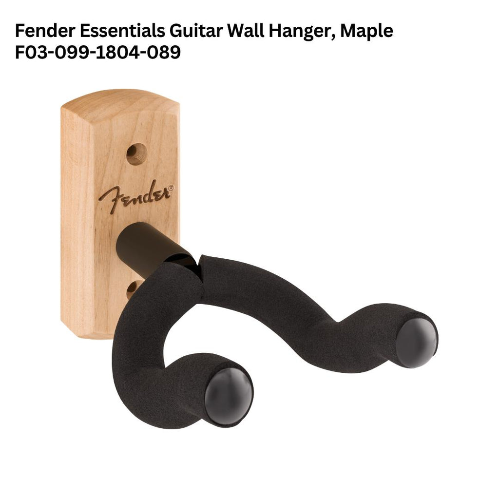 Fender Essentials Guitar Wall Hanger - Stand Gantung Gitar Bass