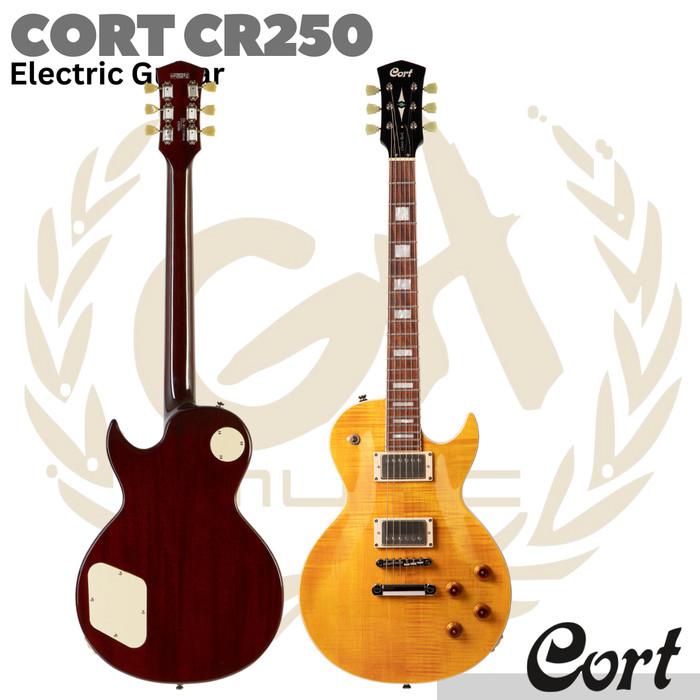 CORT CR250 Electric Guitar | Gitar Listrik Elektrik Les Paul Model