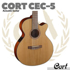 Cort CEC-5 Nylon Classical Guitar - Gitar Akustik Klasik CE-C5