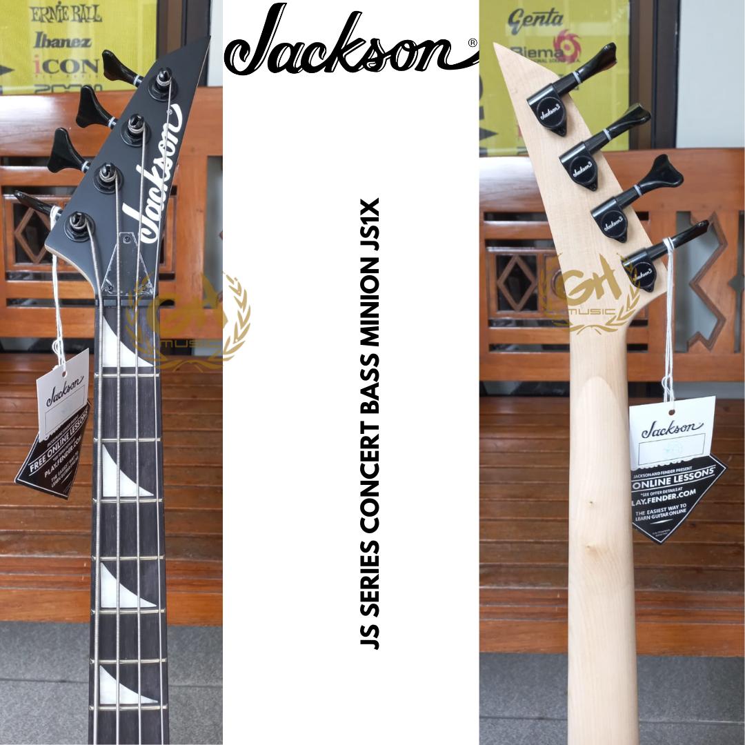 Jackson JS Series Concert Bass Minion JS1X Guitar, Amaranth FB