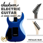 JACKSON JS SERIES DINKY JS11 ELECTRIC GUITAR, METALLIC BLUE