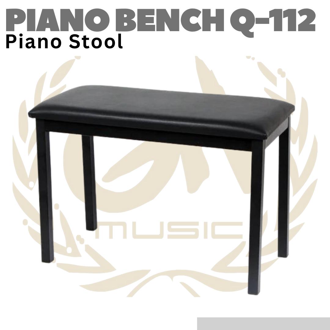 Q-112 Piano Bench Stool | Kursi Keyboard Q112