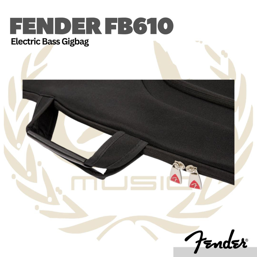 Fender FB610 Electric Bass Guitar Gig Bag - Tas Bass