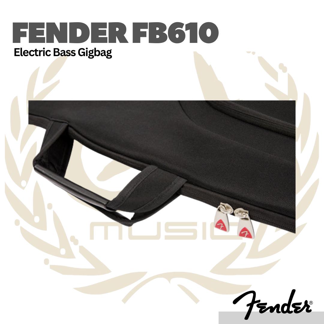 Fender FB610 Electric Bass Guitar Gig Bag - Tas Bass