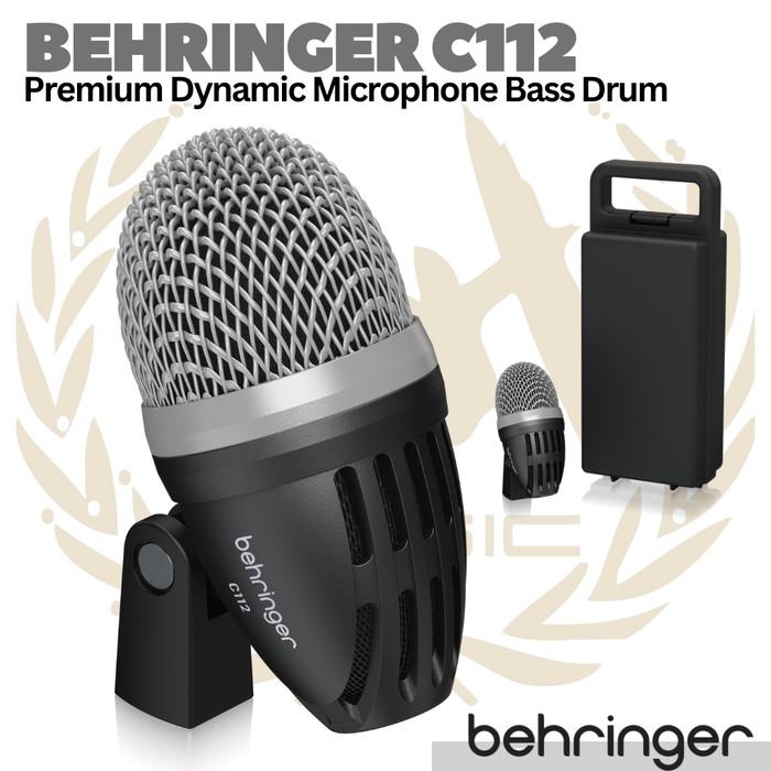 BEHRINGER C112 Bass Drum Dynamic Microphone | C 112
