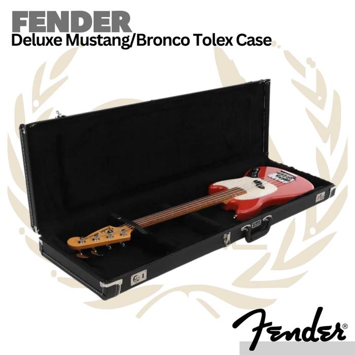 Fender Deluxe Mustang/Bronco Tolex Bass Multi-Fit Hardshell Case