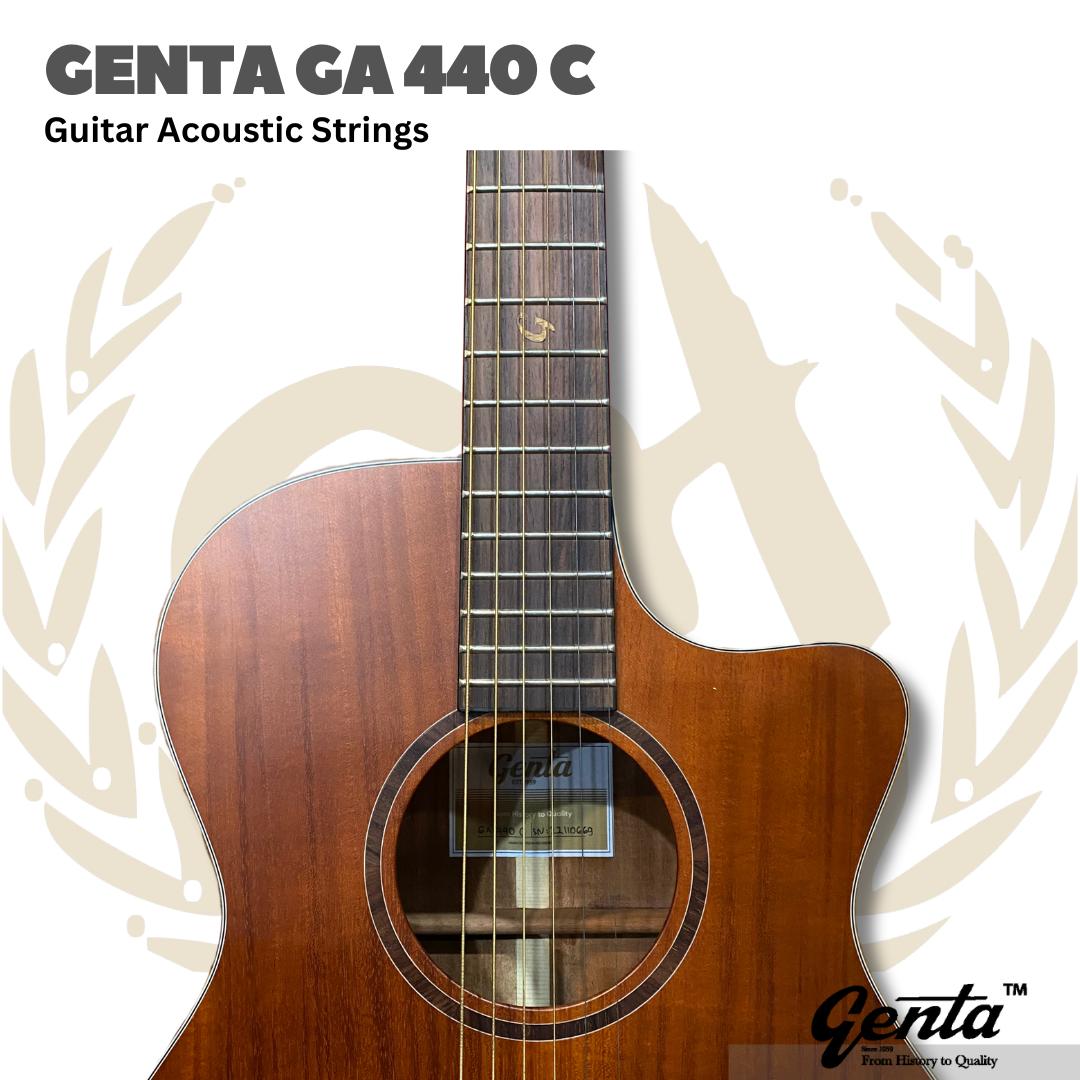 GENTA GA 440 C Acoustic Guitar | Gitar Akustik GA440C