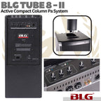 BLG TUBE 8 II Active Compact Column Pa Speaker System | Spiker Aktif