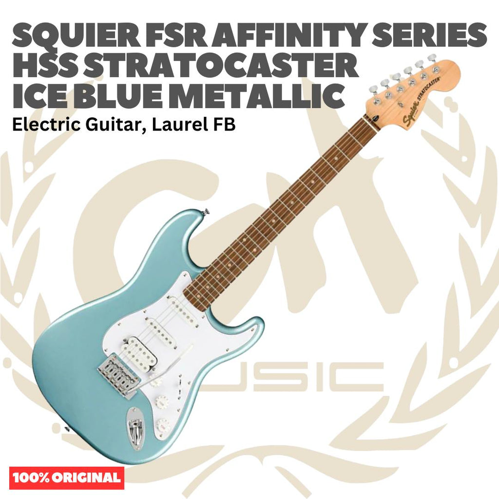 Squier FSR Affinity Series Stratocaster HSS Electric Guitar - Gitar Listrik Elektrik Original Asli