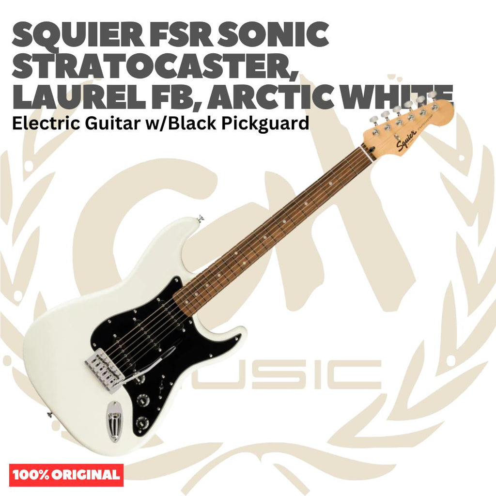 SQUIER FSR SONIC Stratocaster Electric Guitar | Gitar Elektrik Listrik