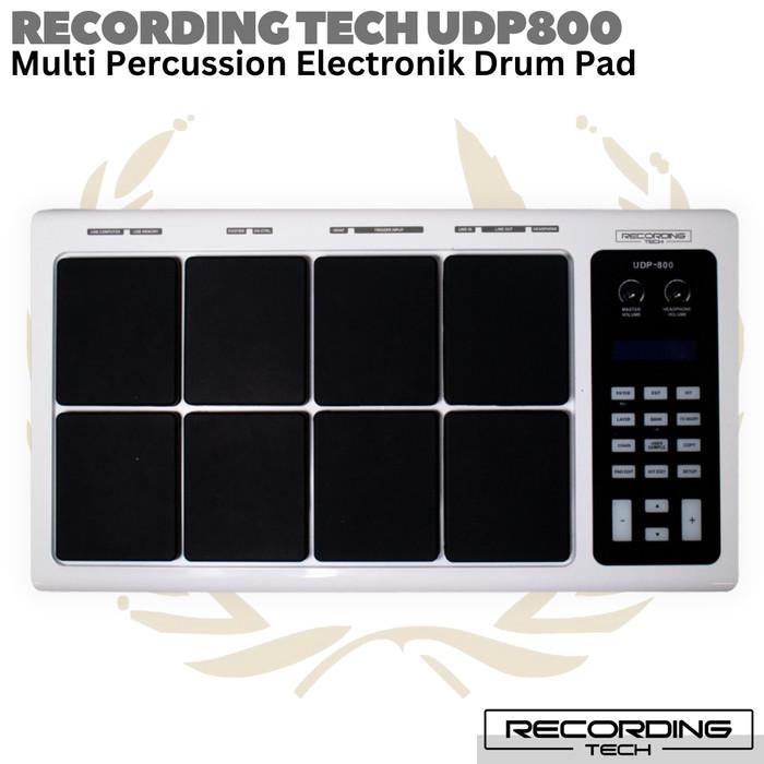 RECORDING TECH UDP800 Multi Percussion Electronik Drum Pad | Elektrik